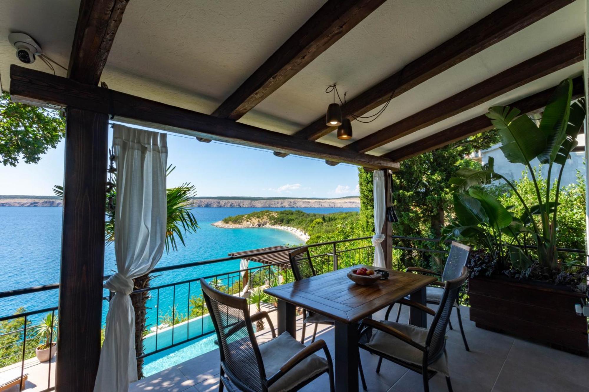 Artistic Beach House With Pool ヤドラニヴォ エクステリア 写真